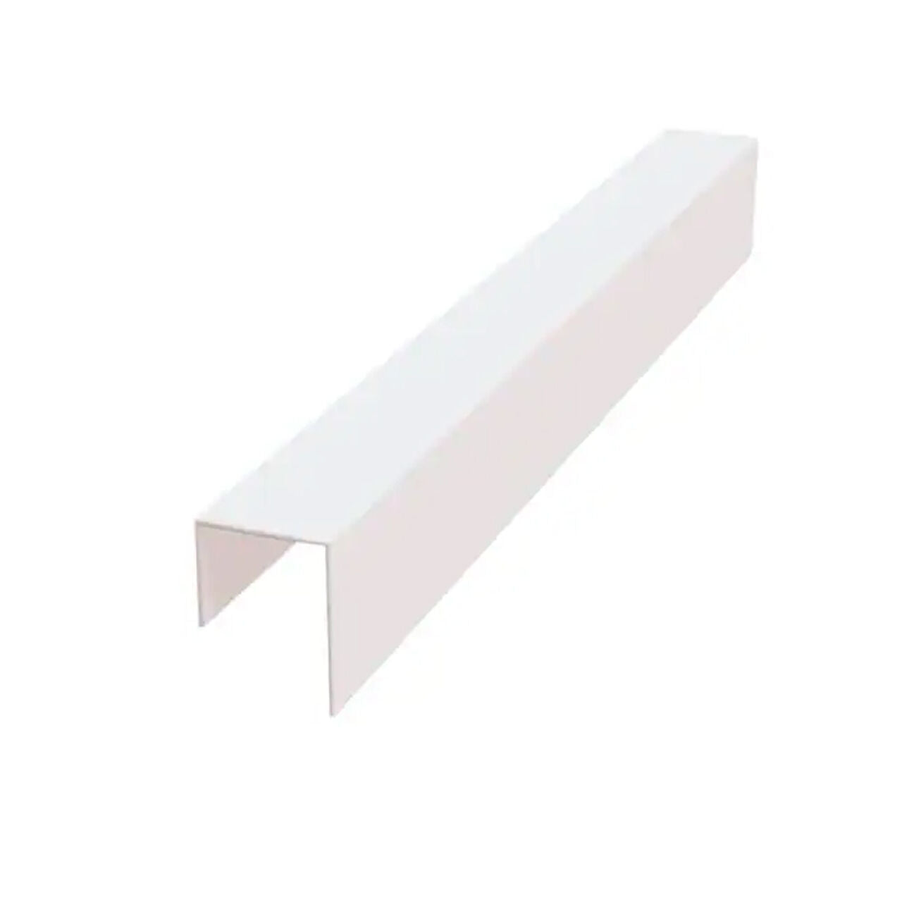 ClarkDietrich 5/8 in. x 10 ft. Vinyl J Bead offers a durable, rustproof finish for drywall installations. Shown on a white background, this trim piece ensures clean, long-lasting results for your projects.
