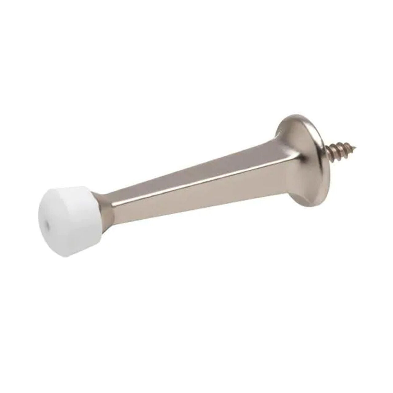 Solid Door Stop - Satin Nickel