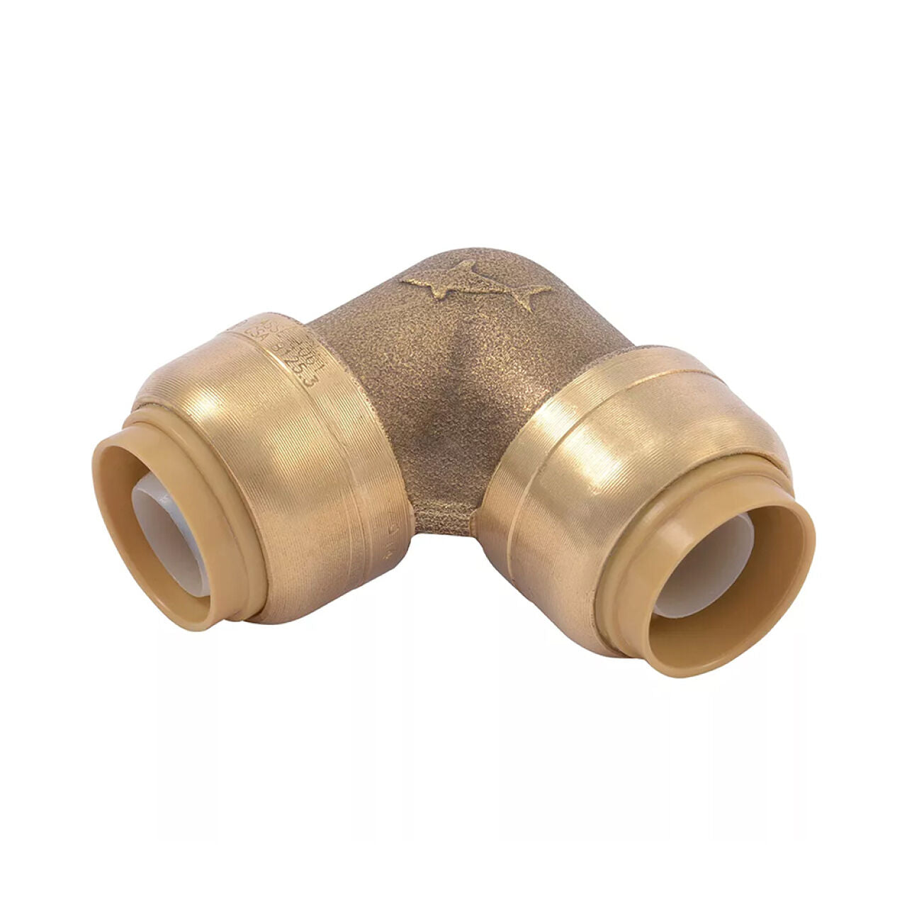 The Go Build 1/2 in. Push-to-Connect 90-Degree Elbow offers corrosion resistance and two open ends, making it ideal for quick and easy plumbing connections.