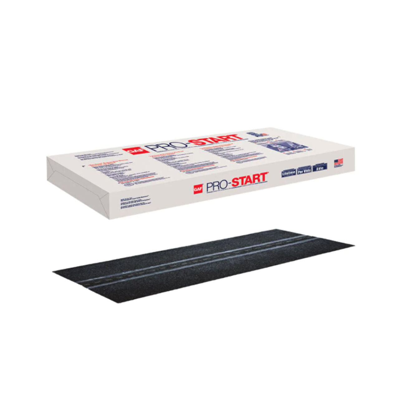 Eave & Rake Roofing Starter Strip Shingles - Black