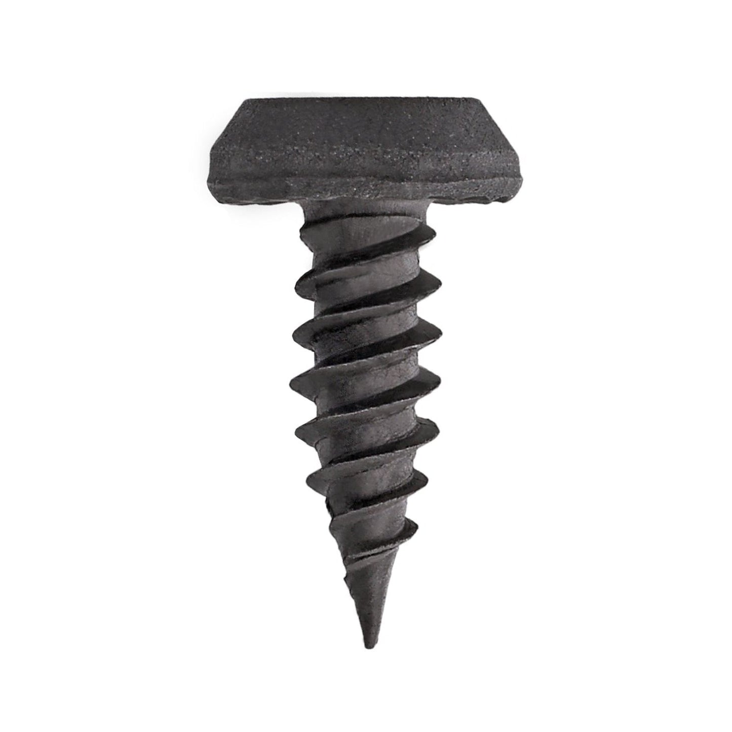 A Pro-Twist PF71615M #7 x 7/16 in. #2 Phillips Pan Framing Head Light Gauge Steel Screw (25 lb., 10000/Pack) is shown against a white background—ideal for secure, reliable fastening in light gauge steel projects.