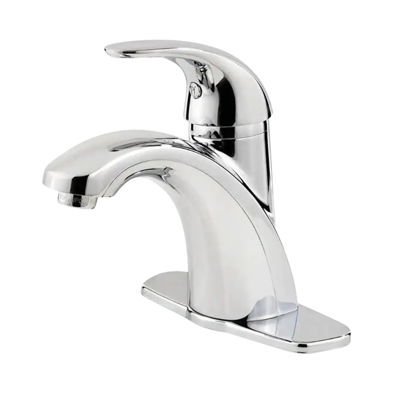 Parisa 4 in. Centerset Single-Handle Bathroom Faucet - Polished Chrome
