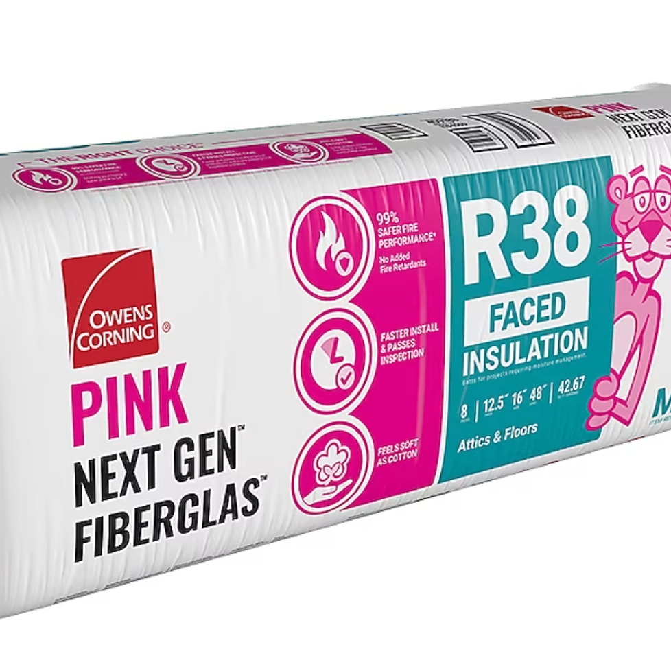 R-38 16 in. x 48 in. Faced Batt Insulation (43 sq. ft.) - Go Build, The Fastest Way To Build