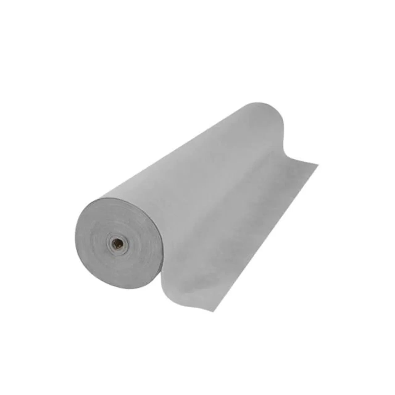 A partially unrolled 6 ft. x 100 ft. Matrix Grid Landscape Fabric by Go Build, The Fastest Way To Build, is displayed against a white background.