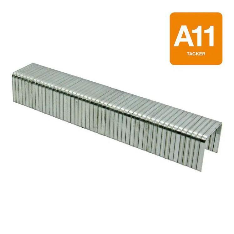 3/8 in. C x 3/8 in. L Crown Electro-Galvanized A11 Style Tacker Staple (5000 per Box) - Go Build, The Fastest Way To Build