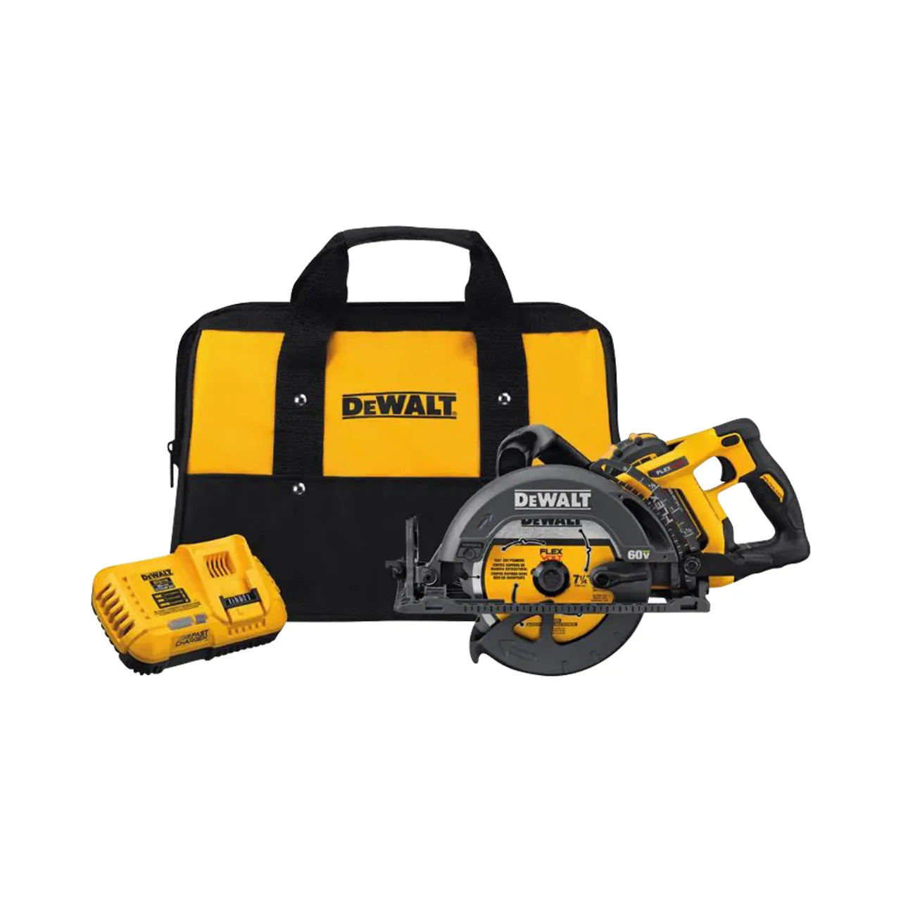 FLEXVOLT 60V MAX Cordless Brushless 7-1/4 in. Wormdrive Style Circular Saw