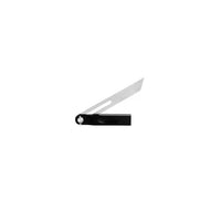 The STANLEY® JOINERS SLIDING BEVEL 200MM by STANLEY, featuring a black handle and open silver blade, is displayed against a white background.
