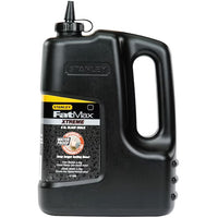 The STANLEY® FATMAX® XTREME™ Black Chalk 2.27kg/5lb is a waterproof, heavy-duty chalk in a container with nozzle cap and side handle, ideal for tough construction marking and outdoor tasks.