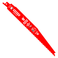 The DIABLO DS0914BGP5 9-inch Bi-Metal reciprocating saw blades cater to general purpose cuts in wood, metal, and plastic. With an 8/14 TPI design, these blades offer precision with a pointed tip and jagged edge. Comes in a convenient 5-pack by Diablo.