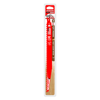 The DIABLO DS1203CP3 12 Demo Demon™ features a striking red design, 3 TPI carbide teeth for quick clean wood cuts, and Perma-SHIELD® Coating with 3x technology for efficient outdoor tasks. This Diablo pruning saw comes in a convenient 3-pack.