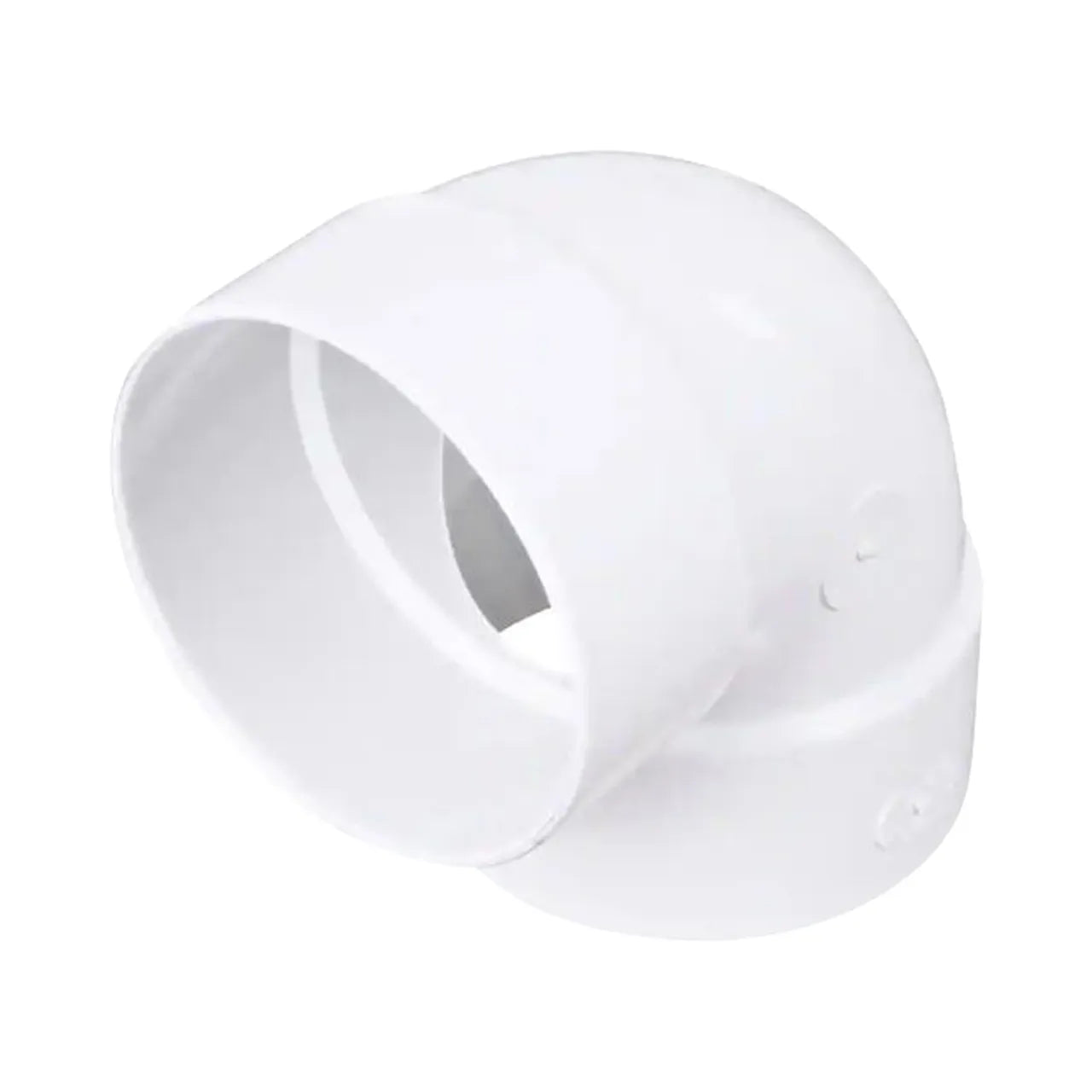 PVC S&D 90-degree Elbow, 4 in. Hub X Hub