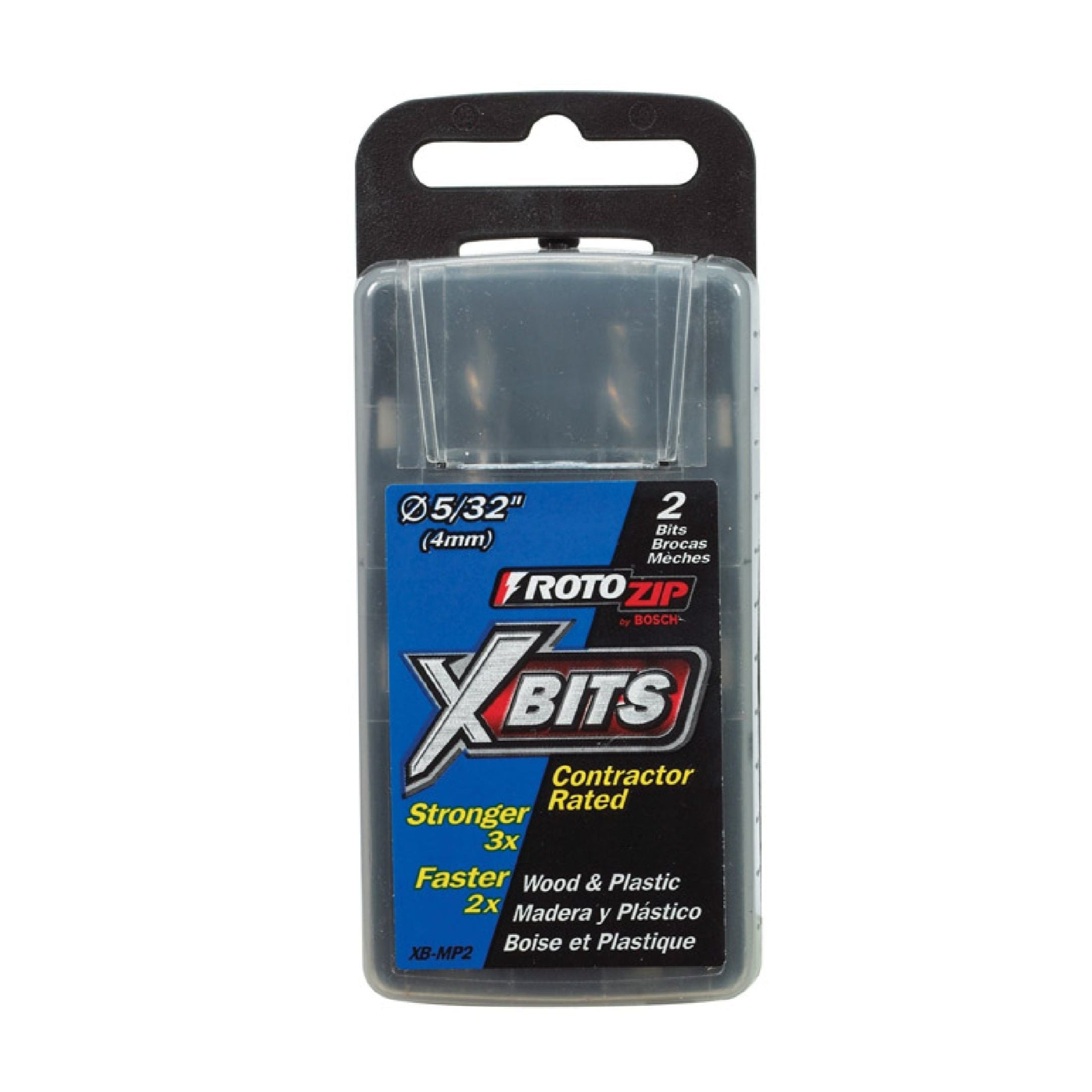 ROTOZIP XB-MP2 X-Bit 5/32 in. Multi-Purpose Bit Set for Drilling in Wo
