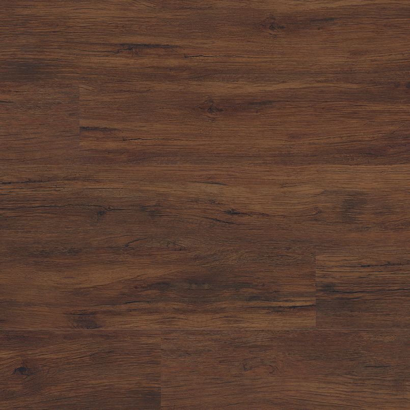Cyrus Braly Luxury Vinyl Planks by MSI feature dark brown tones, natural grain patterns, and authentic wood knots. These waterproof planks offer click-lock installation and cover 23.77 sq ft per box for realistic, durable flooring.