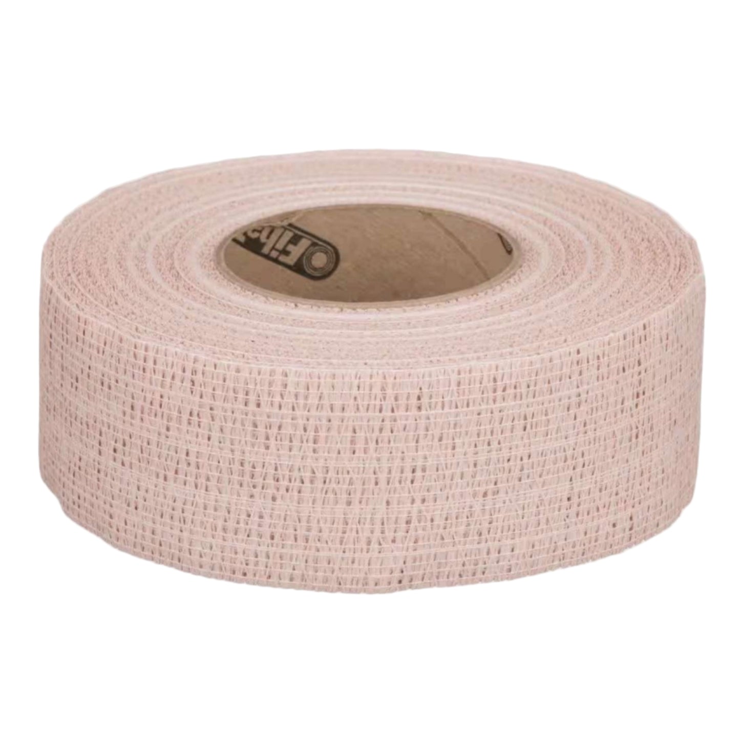 The ADFORS FibaTape FDW8666-U 2-3/8 in. x 250 ft. Extra Strength Reinforced Drywall Tape by ADFORS offers durable, mesh-like reinforcement for drywall seams, shown here in beige against a white background.