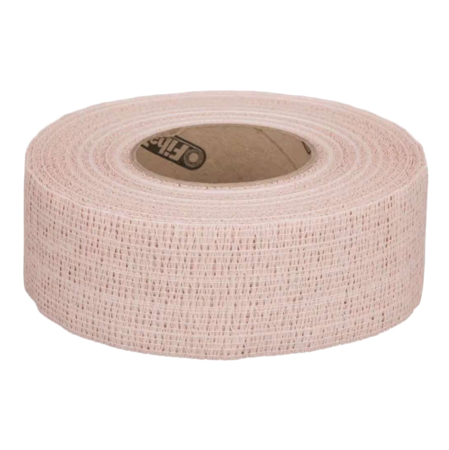 The ADFORS FibaTape FDW8666-U 2-3/8 in. x 250 ft. Extra Strength Reinforced Drywall Tape by ADFORS offers durable, mesh-like reinforcement for drywall seams, shown here in beige against a white background.