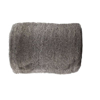 RHODES AMERICAN 16106 Steel Wool Pads, Paint Removal #3 (16PC/Pack), feature coarse gray fibers perfect for paint removal and surface prep, shown isolated on a white background.