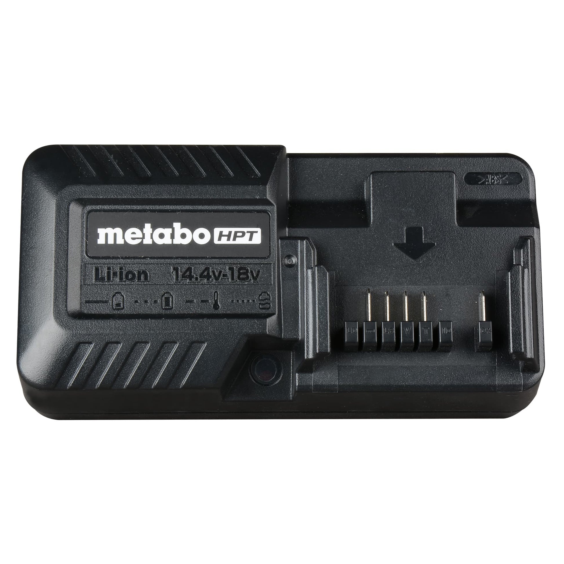 The Go Build Metabo HPT UC18YKSLS charger kit includes 18V lithium-ion 2.0Ah batteries with charge indicators and a charger, perfect for your cordless tools.