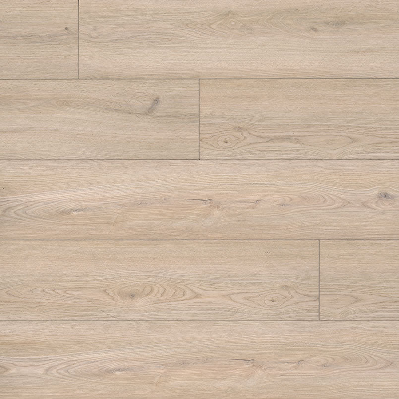 MSIs XL Cyrus Austell Grove Luxury Vinyl Planks offer a smooth, neutral blonde finish with wood grain and knots. These easy DIY planks feature a click-lock system and can be installed in a staggered pattern for a natural look. Each box covers 22.44 sq ft.